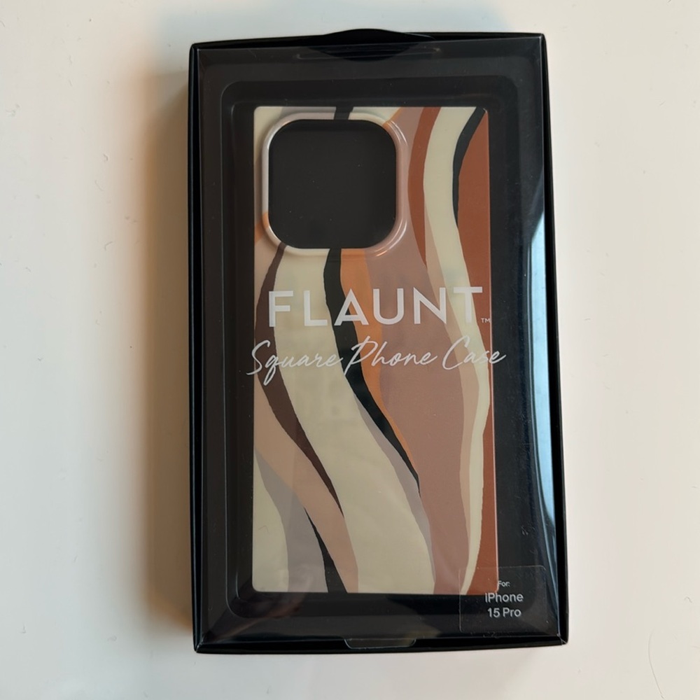 Flaunt Square Case - 15 Pro iPhone case